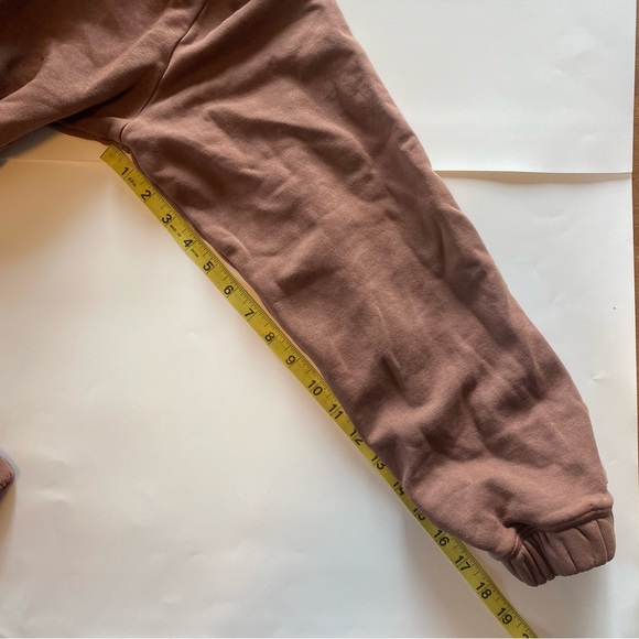 Bo+Tee /Oh Polly Vintage Sport Collection Crop Hoodie Full ZIP Brown Sz M NWT - Picture 13 of 14